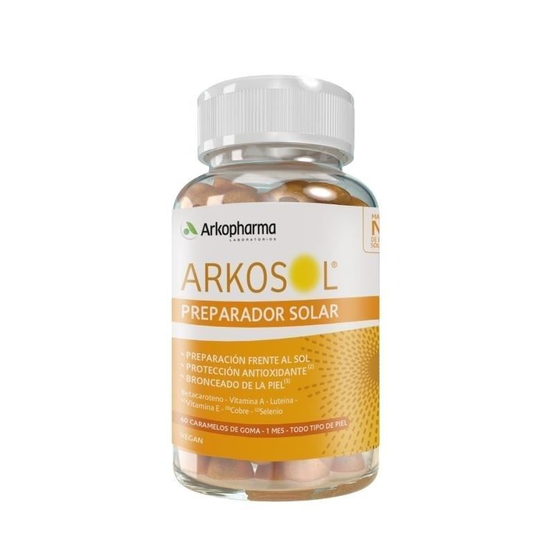 Arkosol Preparador Solar 60 Caramelos De Goma - Imagen 1