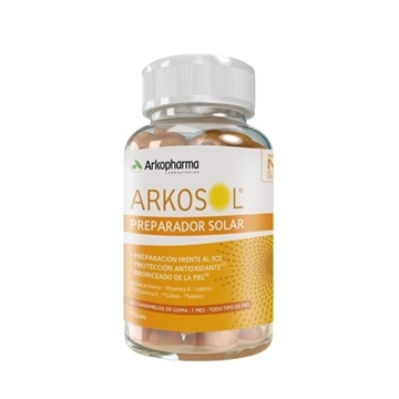 Arkosol Preparador Solar 60 Caramelos De Goma - Imagen 1