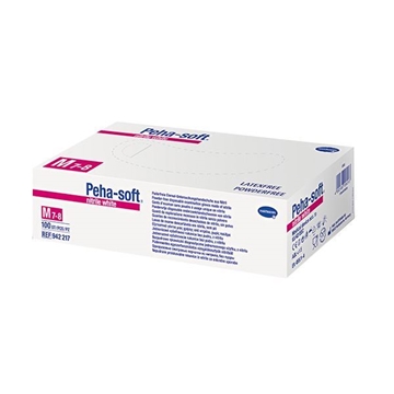 Peha-Soft Nitrile Blanco Talla M 100Uds - Imagen 1