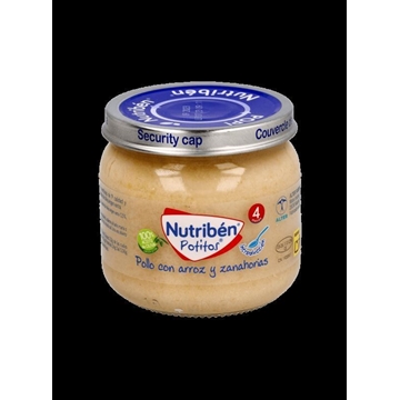 Potito Intro Pollo con Arroz Y Zanahorias 120G - Imagen 1