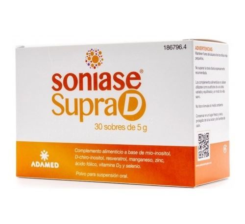 Soniase Supra D 30 Sobres - Imagen 1